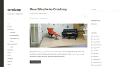 Desktop Screenshot of coredump.ch